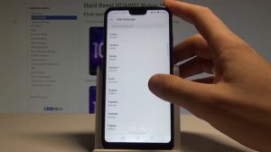 How to Set Up Language on Honor 10 - Change Language Instructions |HardReset.Info