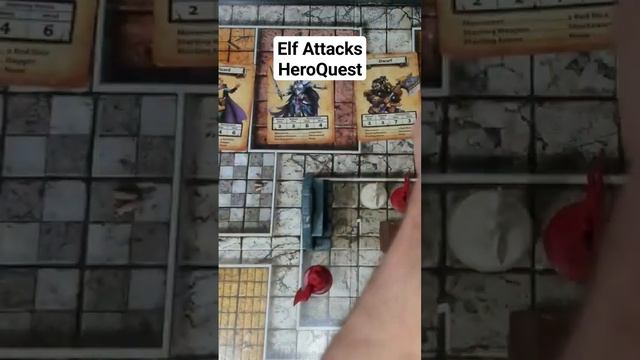 Elf Attack in HeroQuest