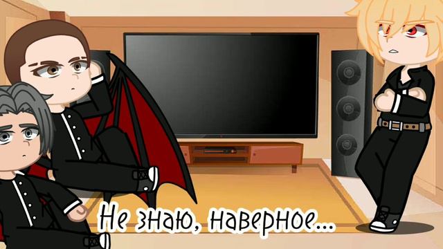 {💚Реакция старых обидчиков Изуку на Деку это Вару💙} [Мга x 13карт] (2 часть) "💚💙" смотреть онлайн