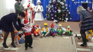Новогодний утренник в детском саду. Танец мальчиков