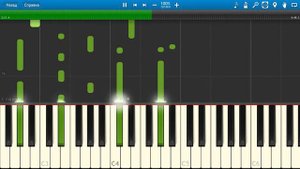 Ани Лорак - Удержи мое сердце (на пианино Synthesia)