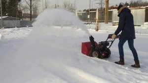 Обзор работы снегоуборщика mtd