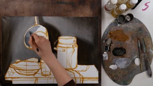 Рисунок. Масло. Натюрморты. Натюрморт в технике старых мастеров-2