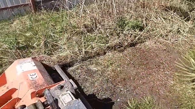 расчистка участка от бурьяна, подготовка под строительство москва  #clearing of weeds Kubota 7001,