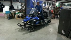 Подкатная система для снегохода