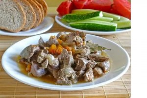 Нежная Куриная Печень в Сметане! ВКУСНО.ОБЕД.КУРИЦА.ПЕЧЕНЬ.УКСУС.ОВОЩИ.ПРИПРАВЫ.ЗЕЛЕНЬ.СМЕТАНА.СОУС.