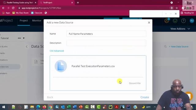 ✔ Parallel Testing Using TestProject