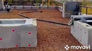 Проливка керамзита на крыше