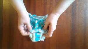 Детское платье-халат на круглой кокетке