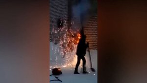 Короткое замыкание в электрическом щитке