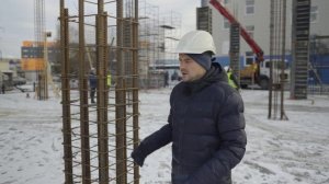 Как происходит заливка стен и колонн в зимнее время