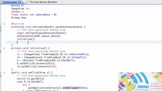 Lap trinh Android App 42 Using BitmapFactory and InputStream to set Bitmap смотреть онлайн