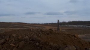 Озерное: вскрышные работы на месторождении