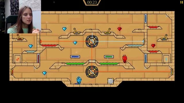 Fireboy & Watergirl: Elements часть 2 - ПРОДОЛЖАЕМ ЛОМАТЬ ГОЛОВУ