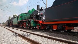 Сплотка паровозов Л-2057,  Эр-797-41,  Су-250-64,  ЛВ-0182