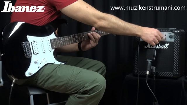 Ibanez GRX40 ve Marshall MG10CF смотреть онлайн