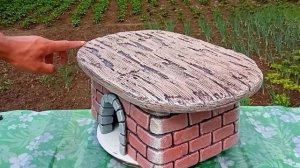 Две идеи красивых и оригинальных подставки для цветочных горшков. поделки из цемента для сада и дач