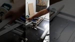 Выборка паза в доборе фрезером установленным в стол от Михаила Исаева.