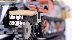 LEGO WW2 Sd.Kfz. 251/1 Ausf. D Cinematic Review | molegode | HD