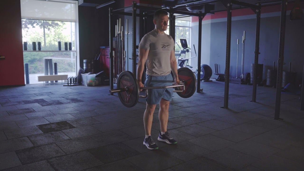 Становая тяга с трэп грифом/ Trap deadlift