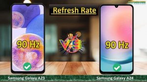 Samsung Galaxy A23 vs Samsung galaxy A24