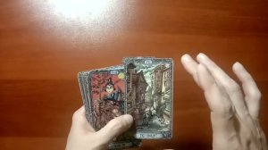 Таро Темный особняк, обзор колоды