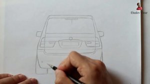 Как нарисовать Машину BMW X 5