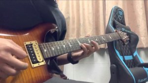 Solarus - The Keeper | guitar solo cover