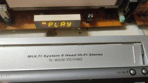 Видеомагнитофон Hi-Fi DAEWOO EST660K после замены пасика