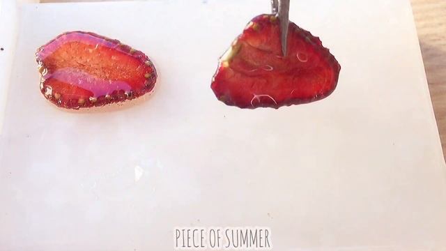 ?КЛУБНИКА В СМОЛЕ?ЭПОКСИДКА ArtLine?PIECE OF SUMMER? смотреть онлайн