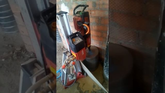 HILTI DD 350ca сверлим и адихаем