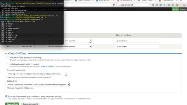 Drupal Less & SASS смотреть онлайн