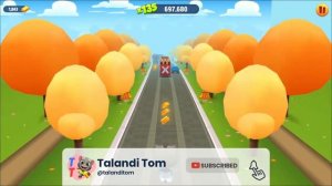 talking tom gold run - Football Tom runs in candy world in China - Part 272 !