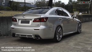 Lexus ISF Exhaust sounds FBO