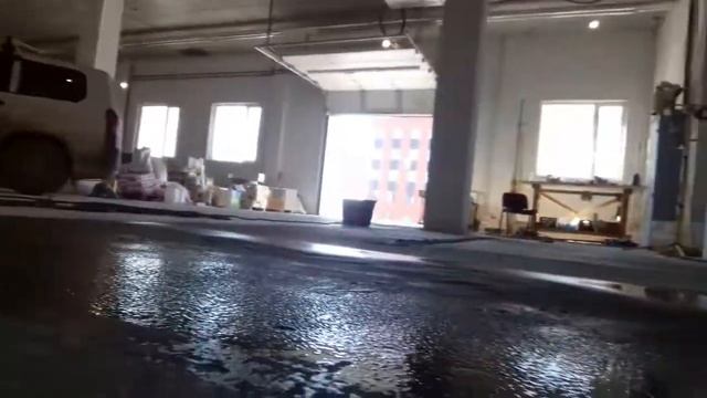 Выполнили стяжку 8 - 25 мм из Профит Монолит по Праймр 204 с кварцевым песком. Новосибирск. смотреть онлайн