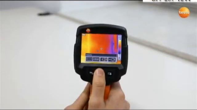 Testo 870 1 Setting Emissivity And Reflected Temperature смотреть онлайн
