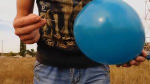 Опытный Гений №15 Воздушный шарик и иголка