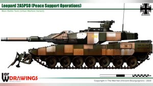 TANK GERMANY MODERN (BY:WAR DRAWINGS)