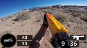 Modern Nerf Warfare: Gun Game 1.0 | Nerf Meets Call of Duty!!