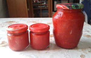 Заготовка сырого болгарского перца на зиму.