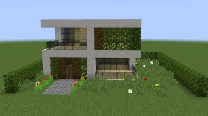 Майнкрафт - Как построить натуральный дом. Minecraft