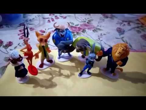 Коллекция игрушек Зверополис из Sweet box