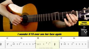 COWBOYS DON'T CRY Guitar Tabs | Tutorial | Oliver Tree