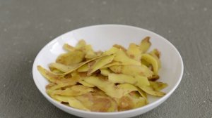 Чипсы из картофельных очисток