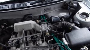 Чистка радиатора печки на Toyota Sprinter.