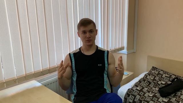 Тренировка трицепсов, плеч. ( Часть 1 )