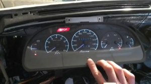 Пересвет приборной панели 31105