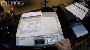 BROTHER DCP-350C ?️ ... wydrukował 111 stron ? (cz. 2, kontynuacja: "Czy będzie drukować?")