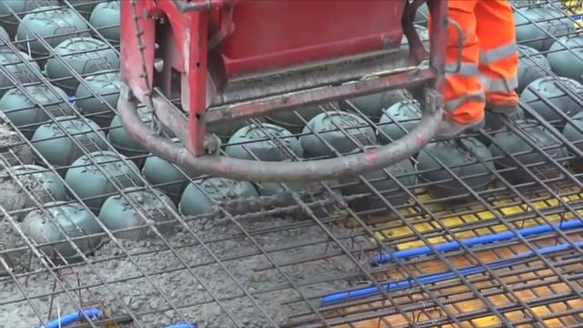 Cobiax Installation and Concrete pouring смотреть онлайн