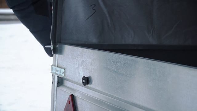 Легковой прицеп МЗСА 817700.002 с тентом высотой 1100мм. ЦЛП АРИВА смотреть онлайн